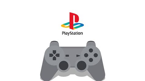 Sony Playstation Logo Logo Playstation Video Games Minimalism Hd