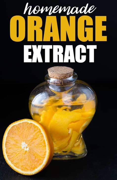 Homemade Orange Extract Simply Stacie