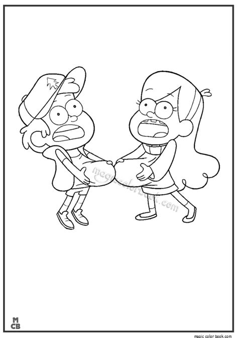 Pin On Gravity Falls Coloring Pages Free