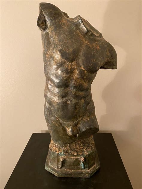 Unknown Greco Roman Bronze Male Torso Nude At 1stdibs