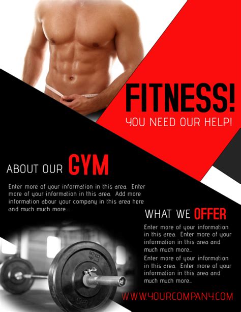 Fitness Template Postermywall