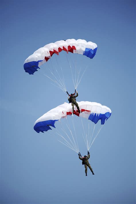 Images Gratuites Aile Ciel Vol Bleu Sport Extrême Parachute