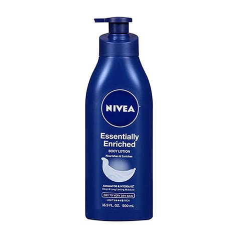 Nivea Essentially Enriched Body Lotion Dry To Very Dry Skin 169 Oz