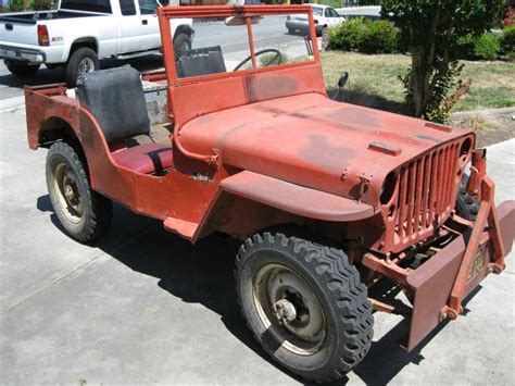 1945 Willys Mb Wwii Military Jeep For Sale