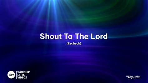 My Jesus My Saviour Shout To The Lord Zschech Youtube