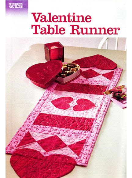 Valentine Quilted Table Runner - Phyllis Dobbs Blog