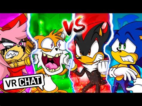 SONIC SHADOW VS CRAZY AMY CRAZY TAILS VR Chat YouTube