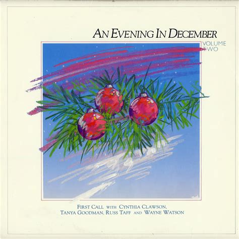 An Evening In December Spcn701415601 Volume 2 Vinyl Lp Christmas Record