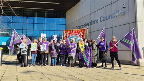 South Gloucestershire Social Workers Strike Over Pay Unison South West