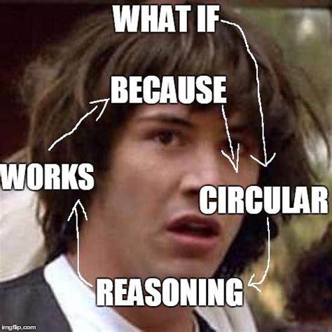 Circular Reasoning Imgflip