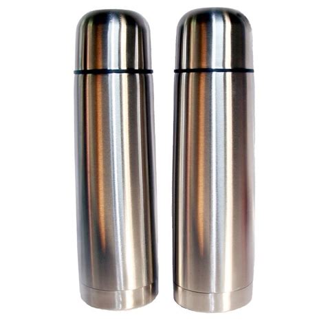 Garrafa Térmica Inox Quente E Frio Tampa C Copo 1 Litro R 3690 Em