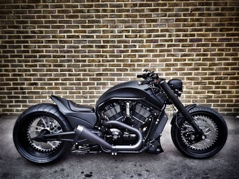 Kings Road Customss Black Widow V Rod Motorcycle Design