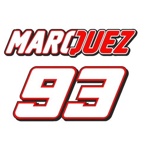Get the latest motogp logo designs. 93 Marquez Logo by Otto Lebsack | Marc marquez, Logos de ...
