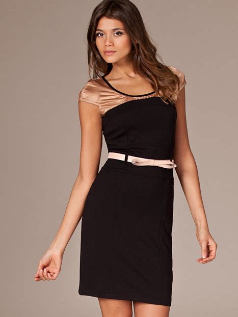 Catie Jersey Dress Dept Black Party Dresses Clothing Women