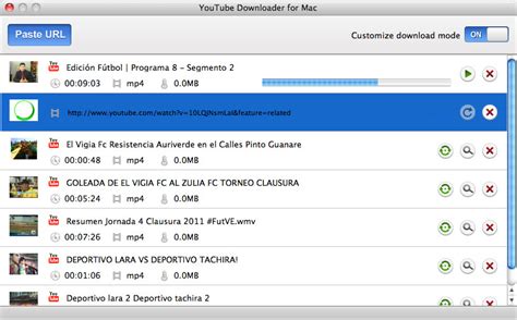 Paste the url into the search box. A Free YouTube Download Manager for Mac | TechGainer