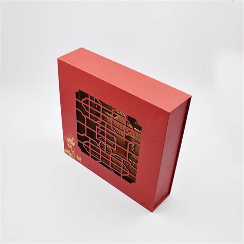 Chinese Style Gift Box For Food Snacks Chocolate China Heart Shape