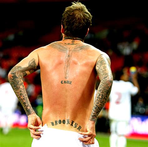 Beckham tattoos are very popular and stylish among all celebrity tattoo designs. Ten Reasons why you should never get a Tattoo | HubPages