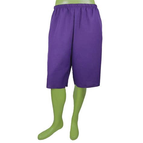 The Incredible Hulk Purple Costume Shorts Pants S M L Xl Xxl