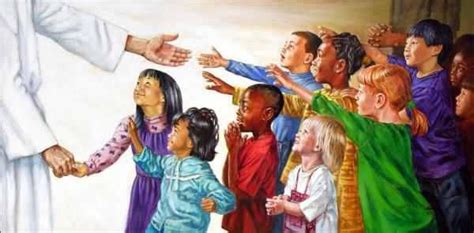 Jesus Loves The Little Children All The Children Of The World Red