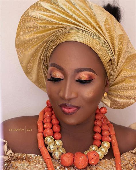 african hats african bride african women nigerian gele head turban hair wrap scarf makup