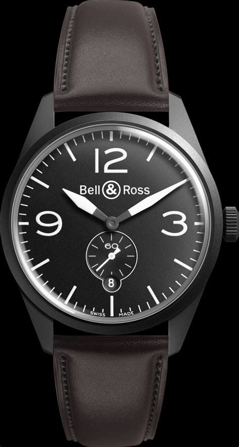 Bell And Ross Br 123 Vintage Original Carbon Wwr