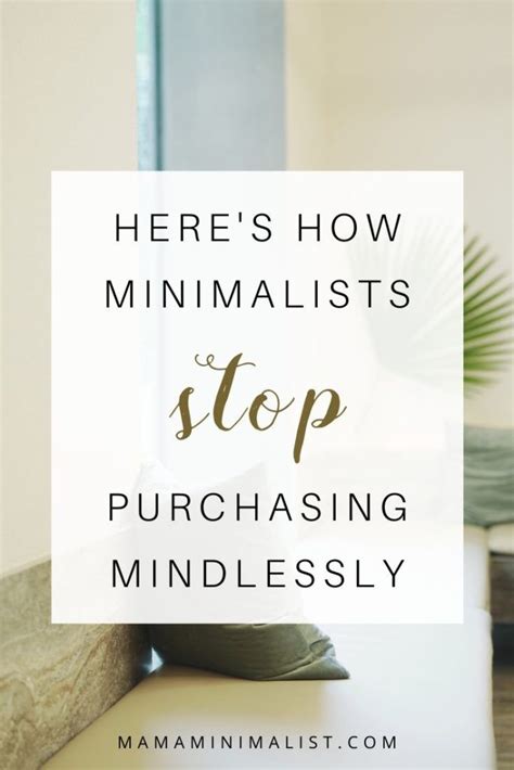 5 New Ways To Halt Impulse Purchases Sustainable Minimalists