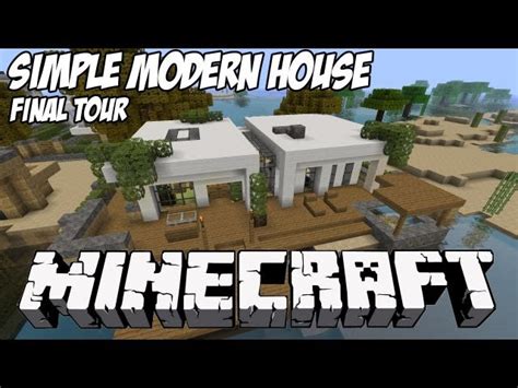 Minecraft Modern House Tutorial Keralis