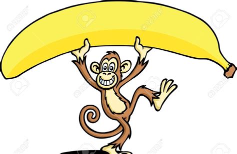 Monkey And Banana Clipart
