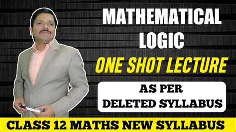 Mathematical Logic One Shot Lecture Mht Cet And Jee Mains Eklavya