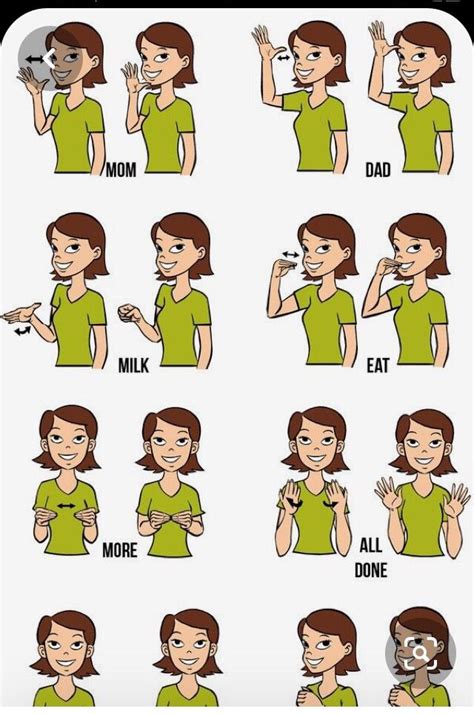 𝔸𝕤𝕝 Baby Sign Language Irish Sign Language Sign Language