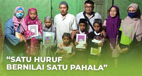 Sedekah Jariyah Al Quran Untuk Santri Pelosok Daerah Menebar Kebaikan