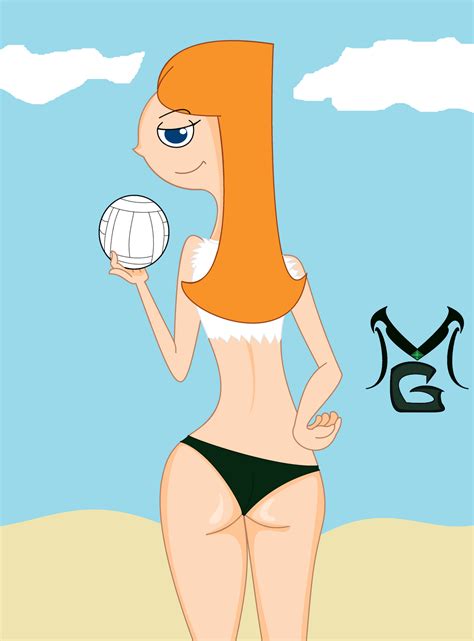 Volleyball Sexy Candace Flynn By Masterghostunlimited On.