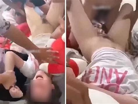 AVでもなんでもない 代の少女の輪姦ビデオが出回る男 人で手足を押さえつけて ポッカキット