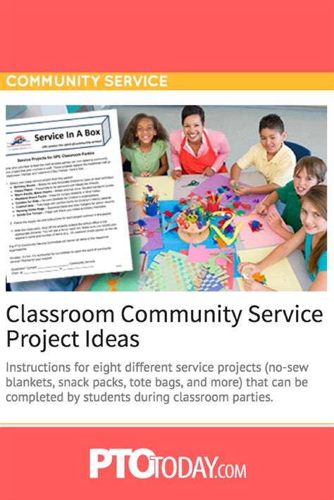 Classroom Community Service Project Ideas Community Service Projects