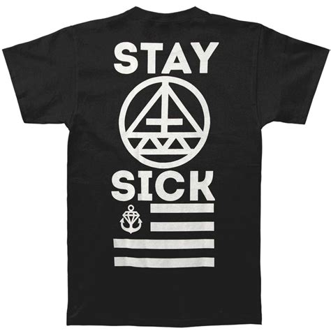 Stay Sick Clothing New Symbol Logo T Shirt 315855 Rockabilia Merch Store