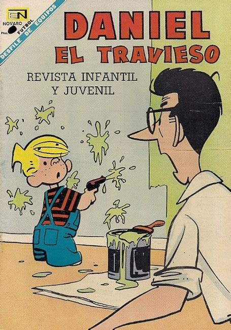 Daniel El Travieso 1964 Novaro 46 Ficha De Número En Tebeosfera