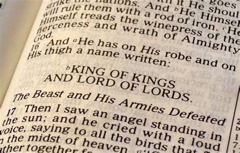 King Of Kings And Lord Of Lords The Bible Boy