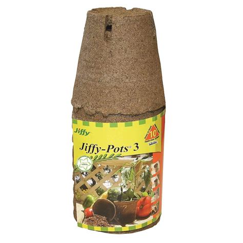 Seed starting mixes need a controlled amount of nutrients which is sufficient for their germination. Jiffy-Pots 3", Seed Starting | Urban Farmer