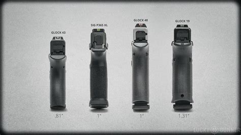 Glock Size Comparison