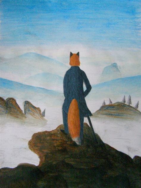 From black cascade by wolves in the throne room. Wanderer above the Sea of Fog by Roborak on deviantART ...