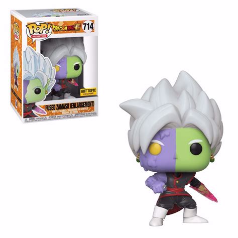 Stylized collectable stands 3 ¾ inches tall, perfect for any dragonball super fan! Funko Pop - Fused Zamasu SE (Dragon Ball) 714 בובת פופ ...