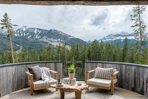 Big Sky House Rustic Balcony Other By Jlf And Associates Inc