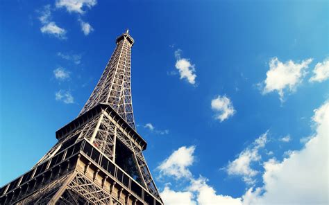 Скачать 2560x1600 париж франция эйфелева башня небо архитектура