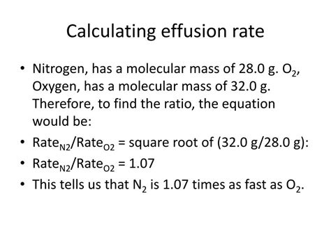 7 Calculate The Ratio Of Effusion Rates For 235u And 238u More