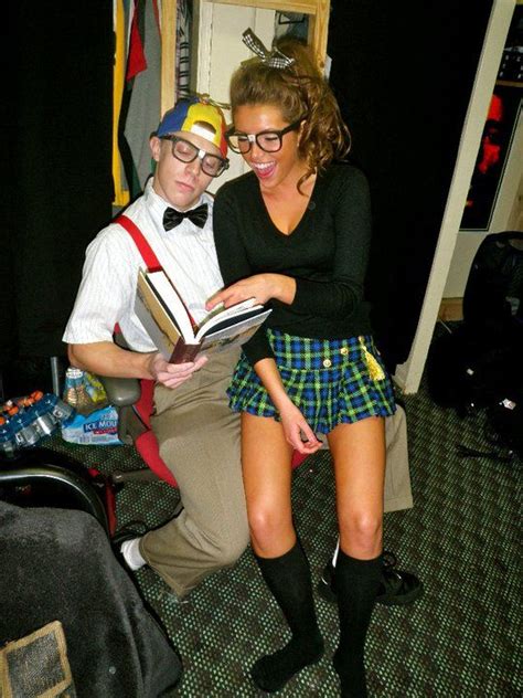 Nerd Couple My Favorite Halloween Outfit When I Dont Have A Costume Halloween Outfits Nerd