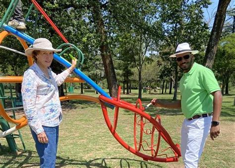 Local Resident Brings Colour Back To The Field And Study Park Sandton