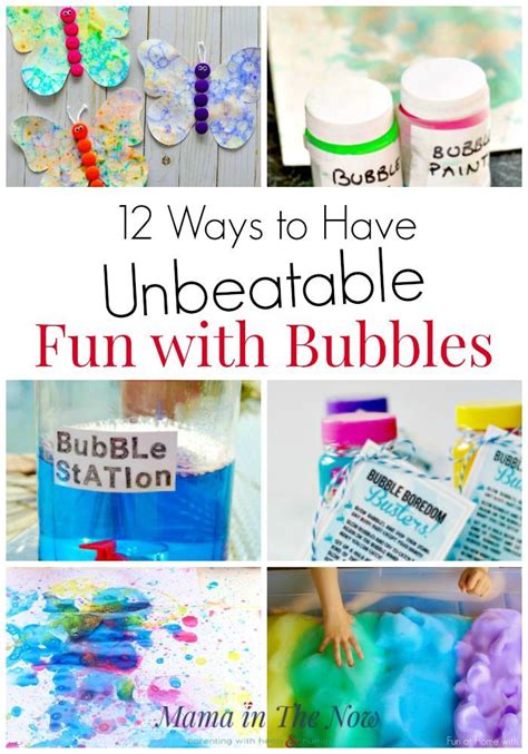 12 Ways To Have Unbeatable Fun With Bubbles Bubble Fun Easy Toddler