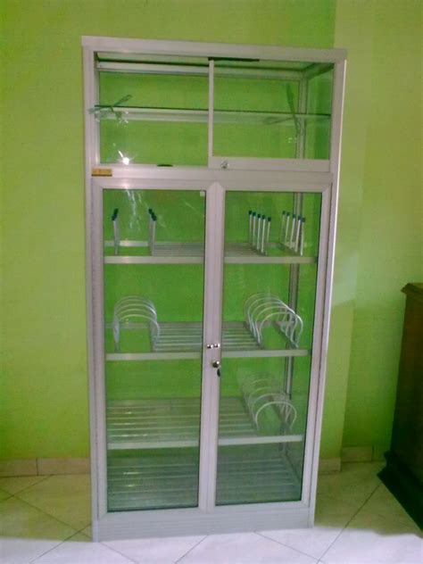 aksesoris  harga lemari dapur aluminium kaca gambar minimalis