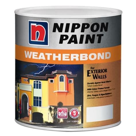 Jual Nippon Paint Weatherbond Cat Tembok Luar Exterior Tinting 20L