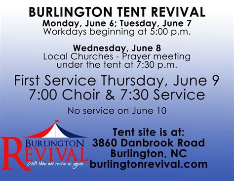 Burlington Revival News Southern Gospel News Sgnscoops Digital